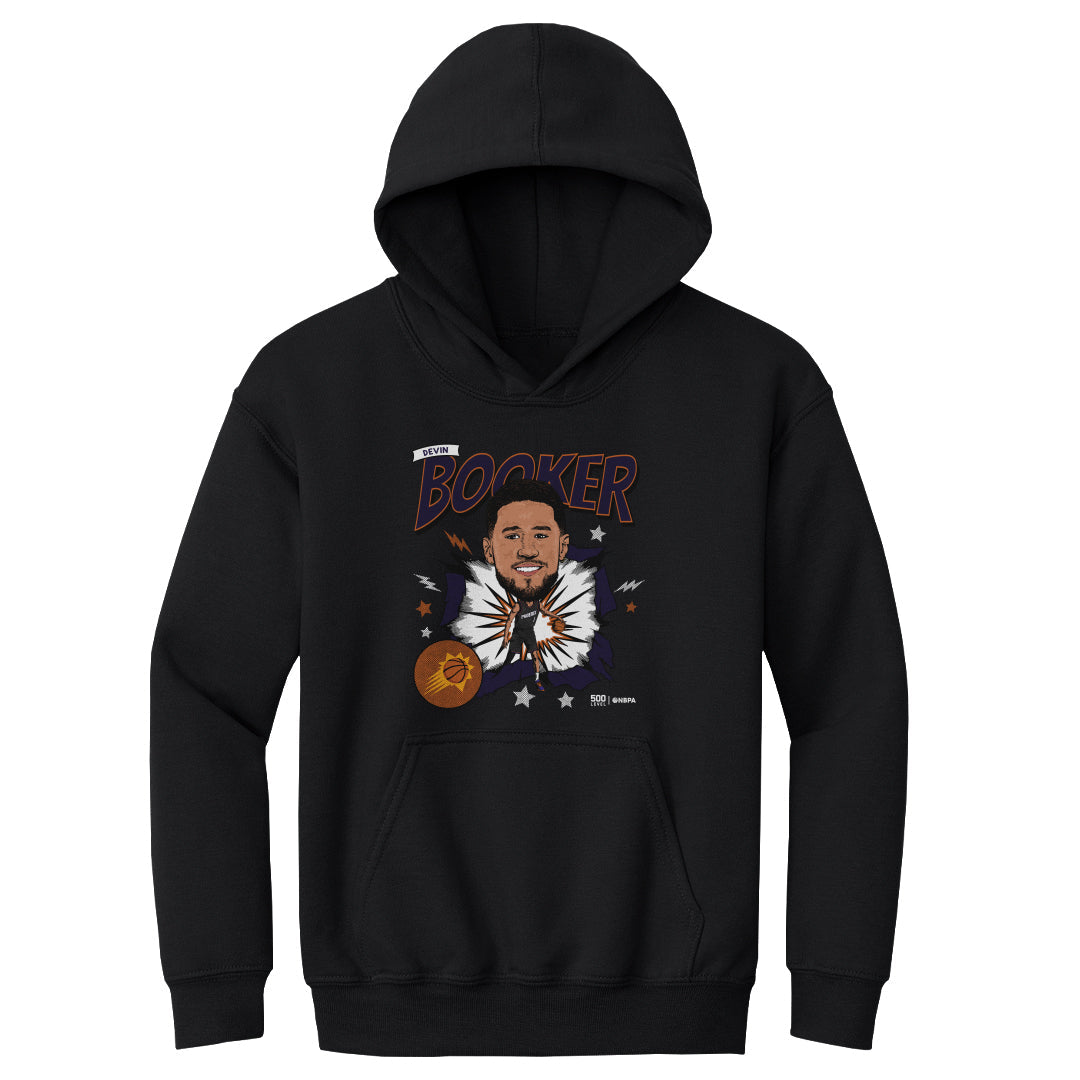 Devin Booker Phoenix Suns Caricature WHT