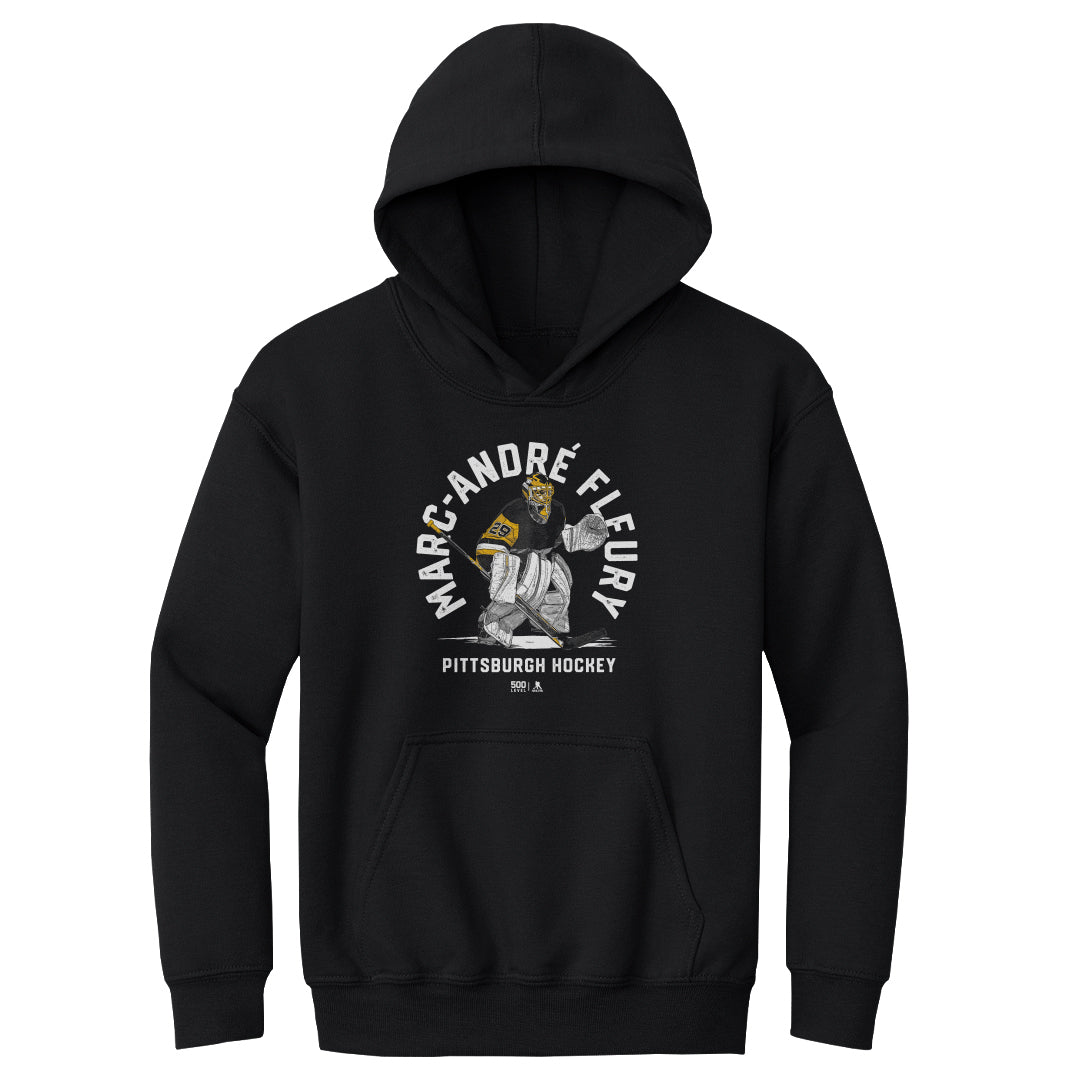 Marc-Andre Fleury Pittsburgh Emblem WHT