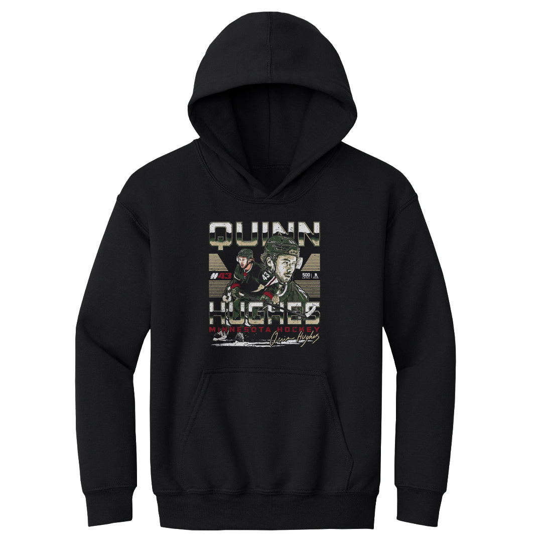 Quinn Hughes Minnesota Dual WHT