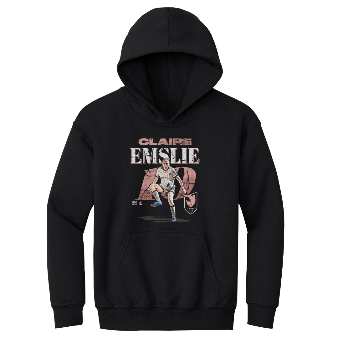 Claire Emslie Angel City FC Cracked Number WHT