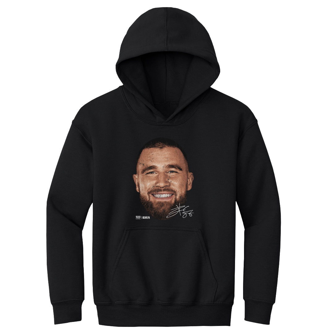 Travis Kelce Kansas City Vintage Head WHT