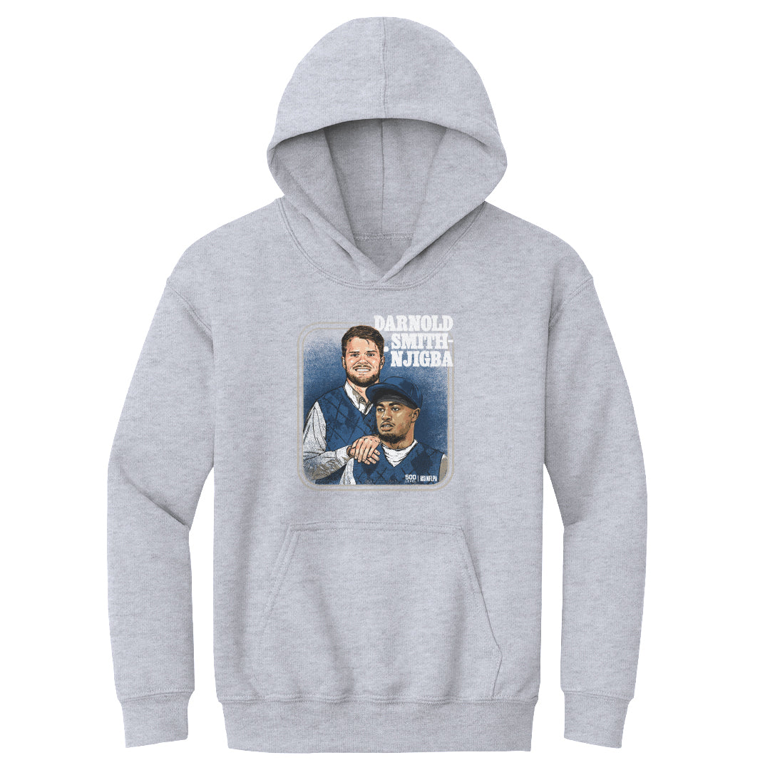 Sam Darnold & Jaxon Smith-Njigba Seattle Step Brothers WHT
