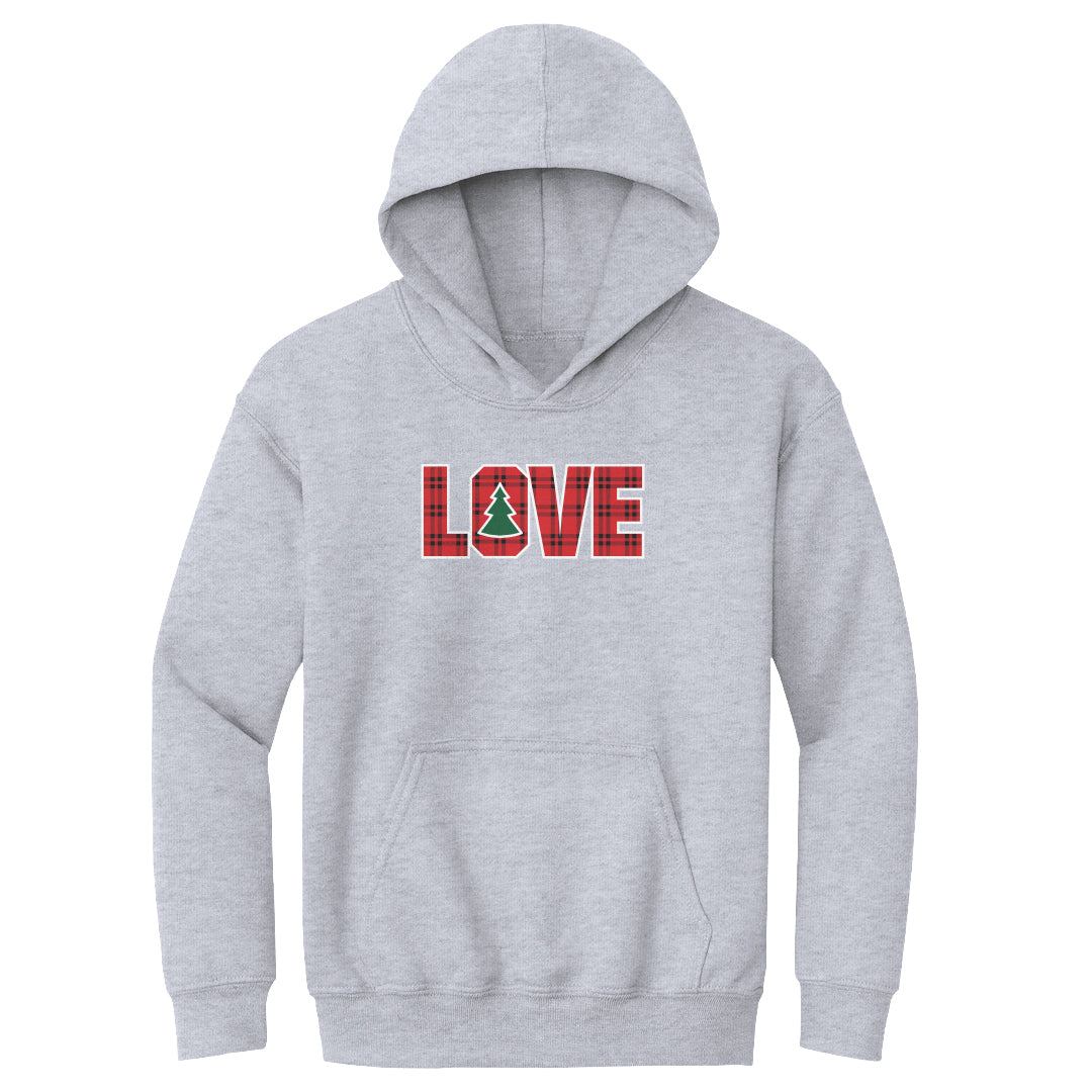 Christmas LOVE Christmas Plaid WHT