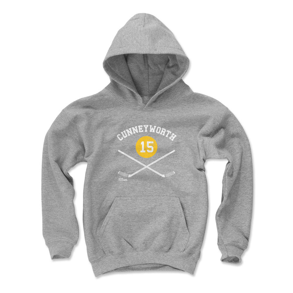 Randy Cunneyworth Pittsburgh 15 Sticks WHT