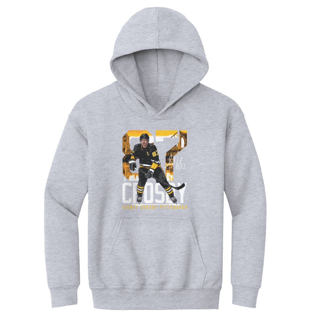 Sidney Crosby Pittsburgh Landmark WHT