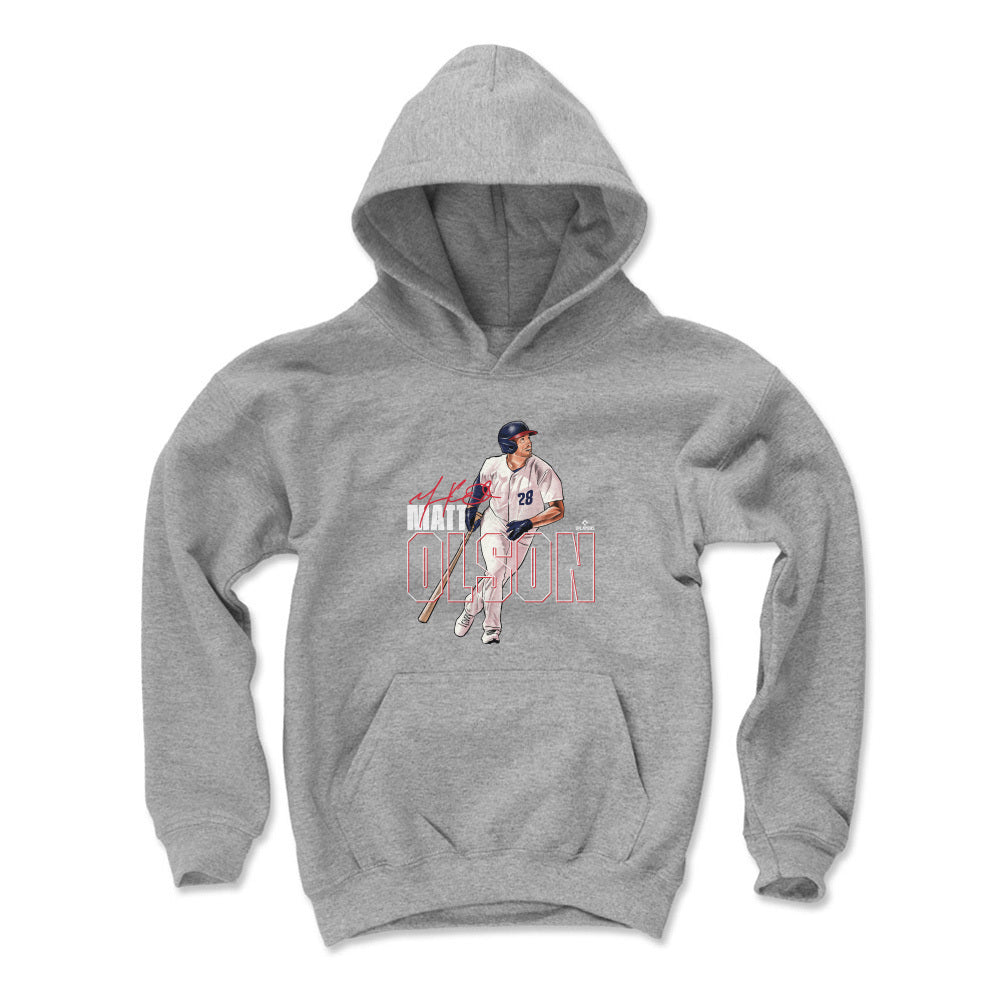 Matt Olson Atlanta Stance WHT