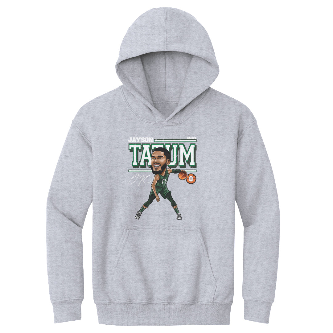 Jayson Tatum Cartoon WHT