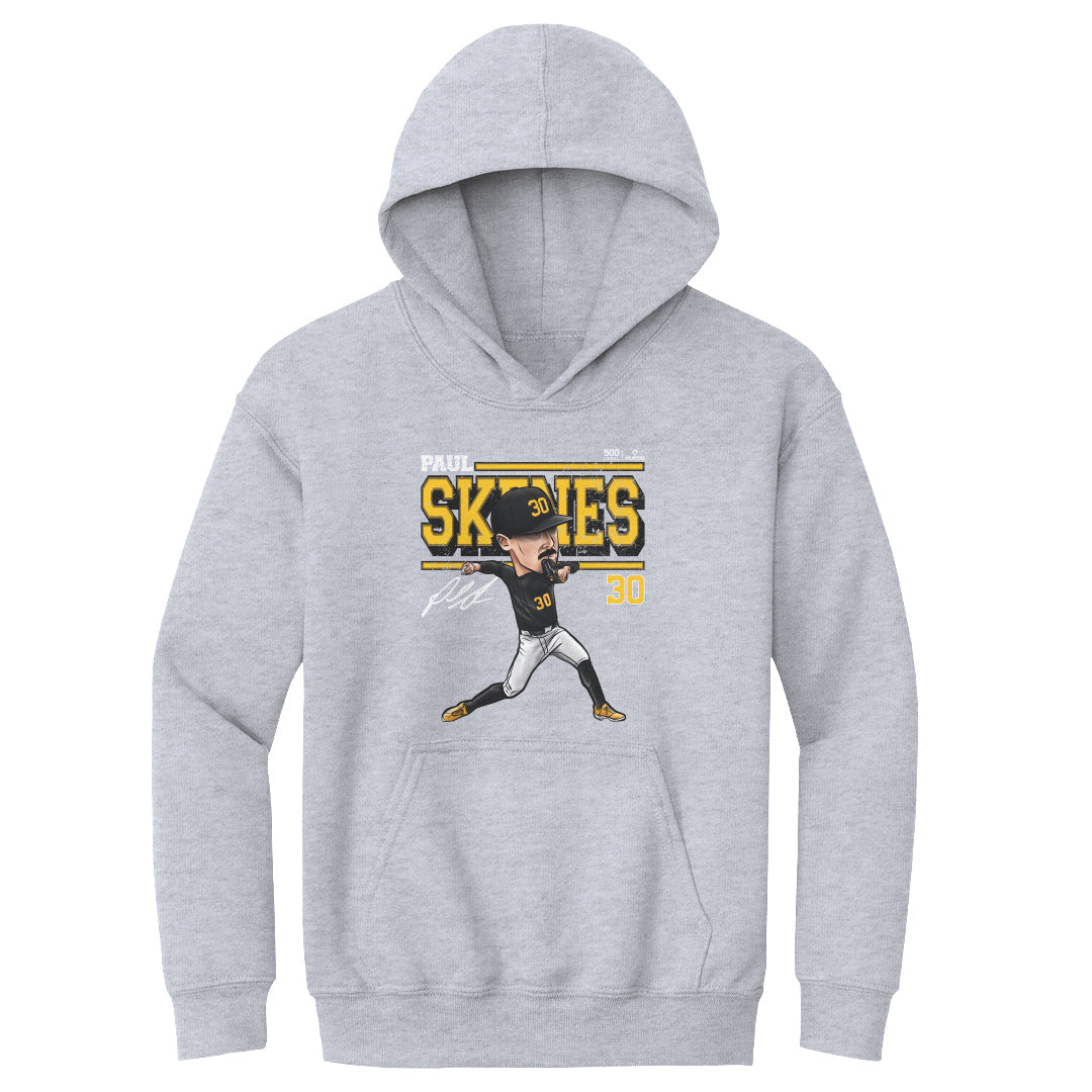 Paul Skenes Pittsburgh Cartoon WHT