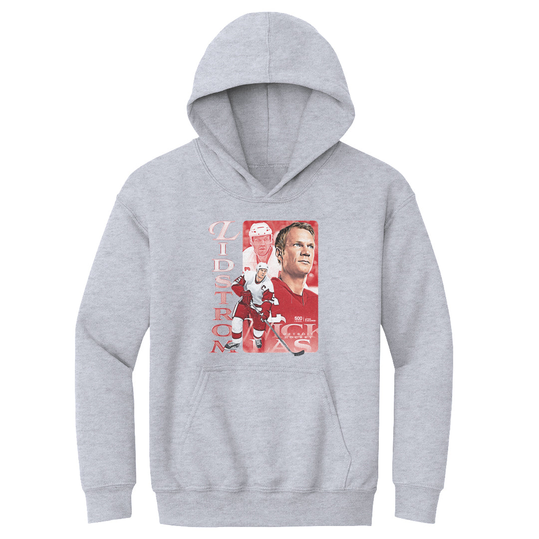 Nicklas Lidstrom Detroit Vintage WHT