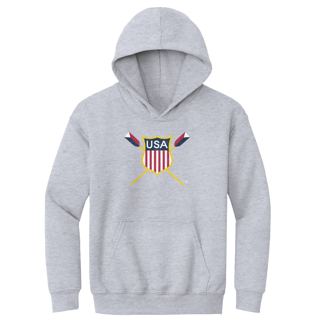 USRowing Emblem WHT