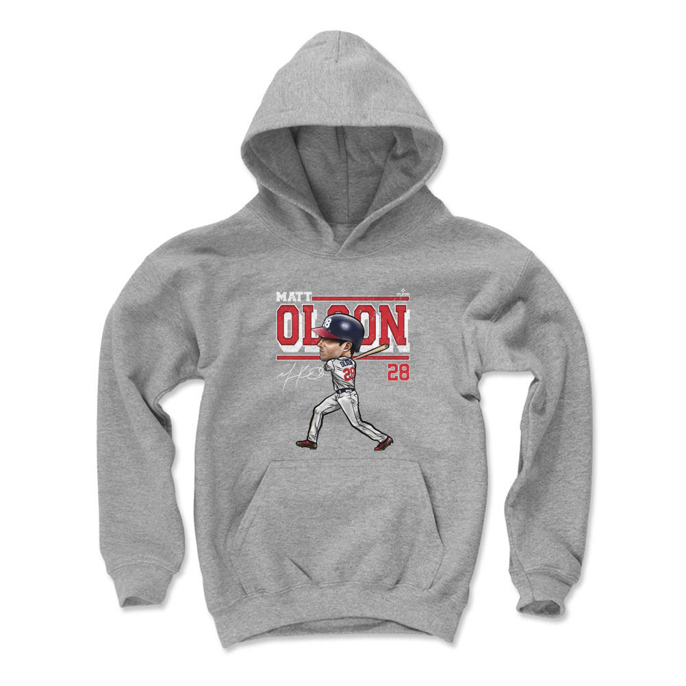 Matt Olson Atlanta Cartoon WHT