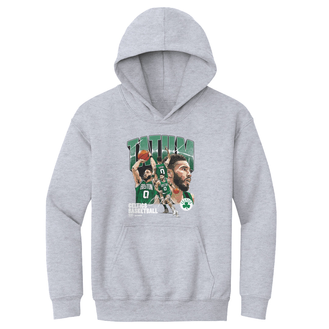 Jayson Tatum Boston Celtics Collage WHT