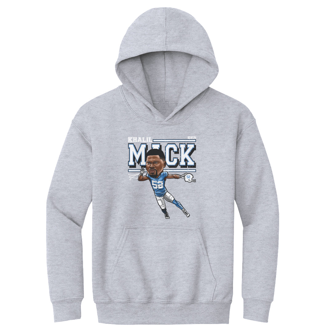 Khalil Mack Los Angeles C Cartoon WHT