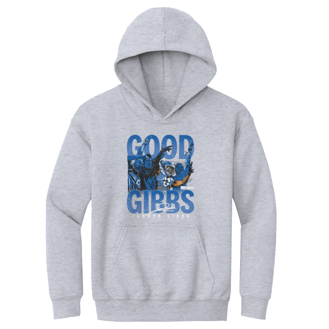Jahmyr Gibbs Detroit Crowd Celebration WHT