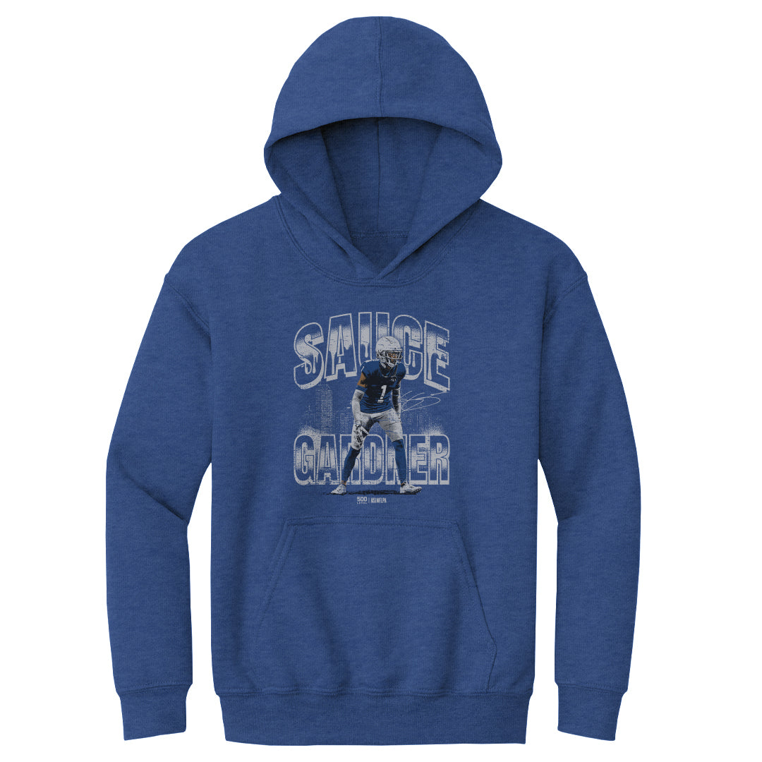 Sauce Gardner Indianapolis Skyline WHT