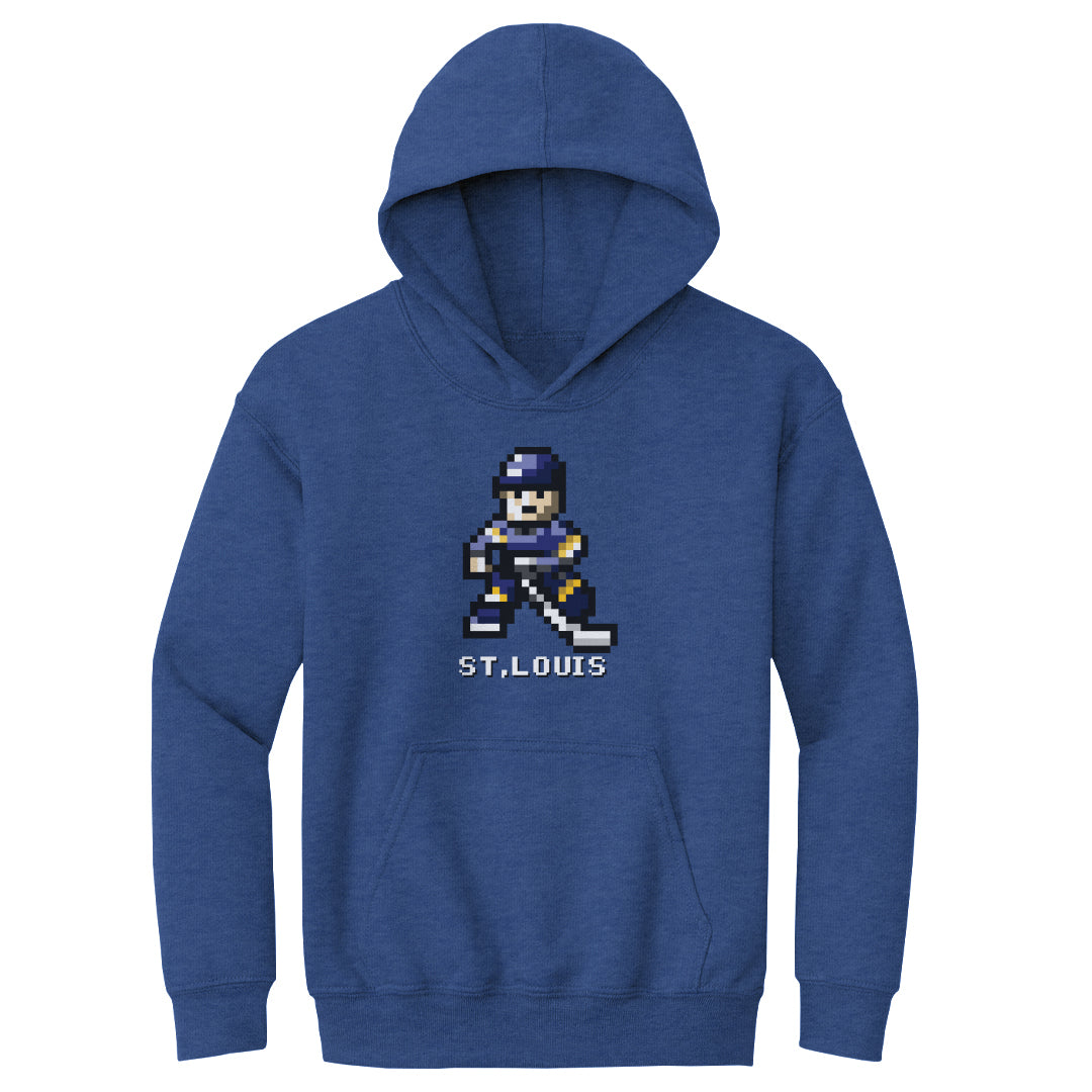 St. Louis Hockey 8-bit WHT