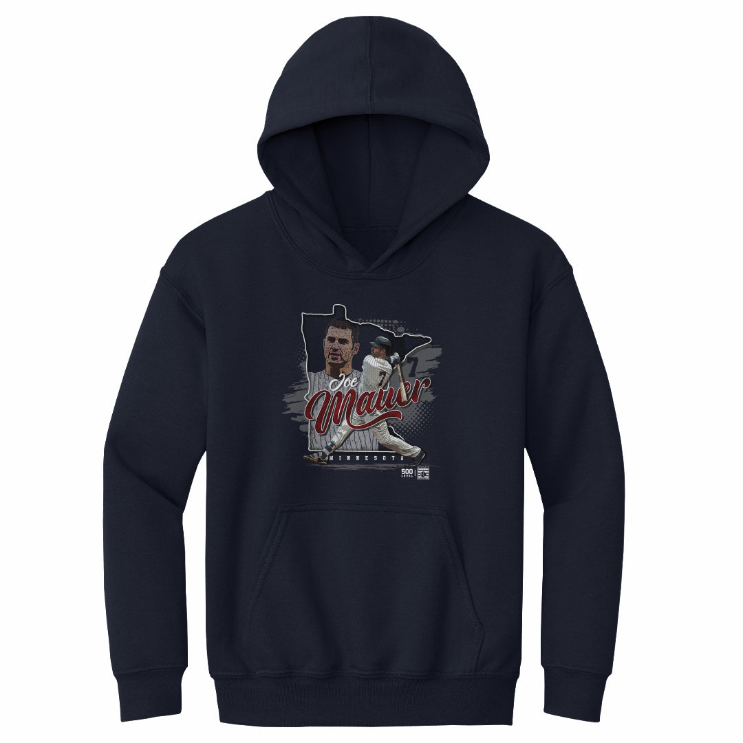 Joe Mauer Minnesota State Silhouette WHT