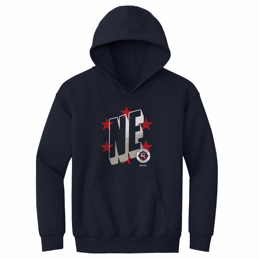 New England Revolution Wave Bold WHT