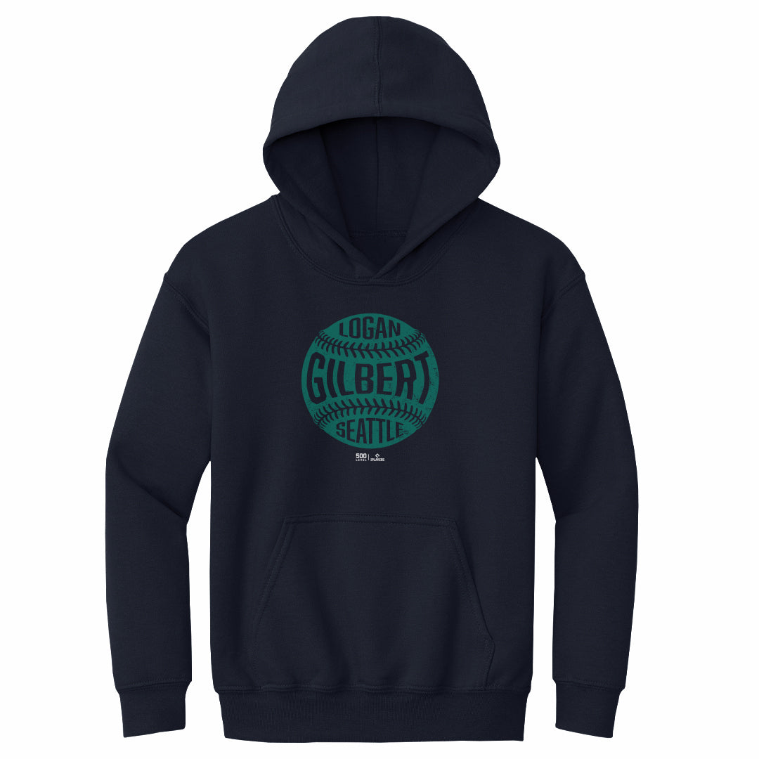 Logan Gilbert Seattle Vintage Baseball WHT