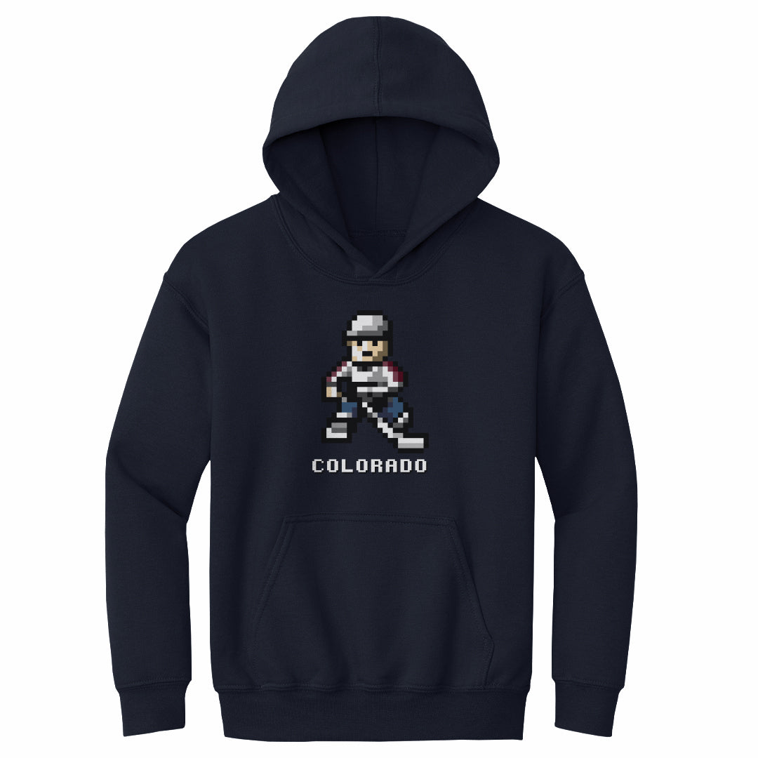 Colorado Hockey 8-bit WHT
