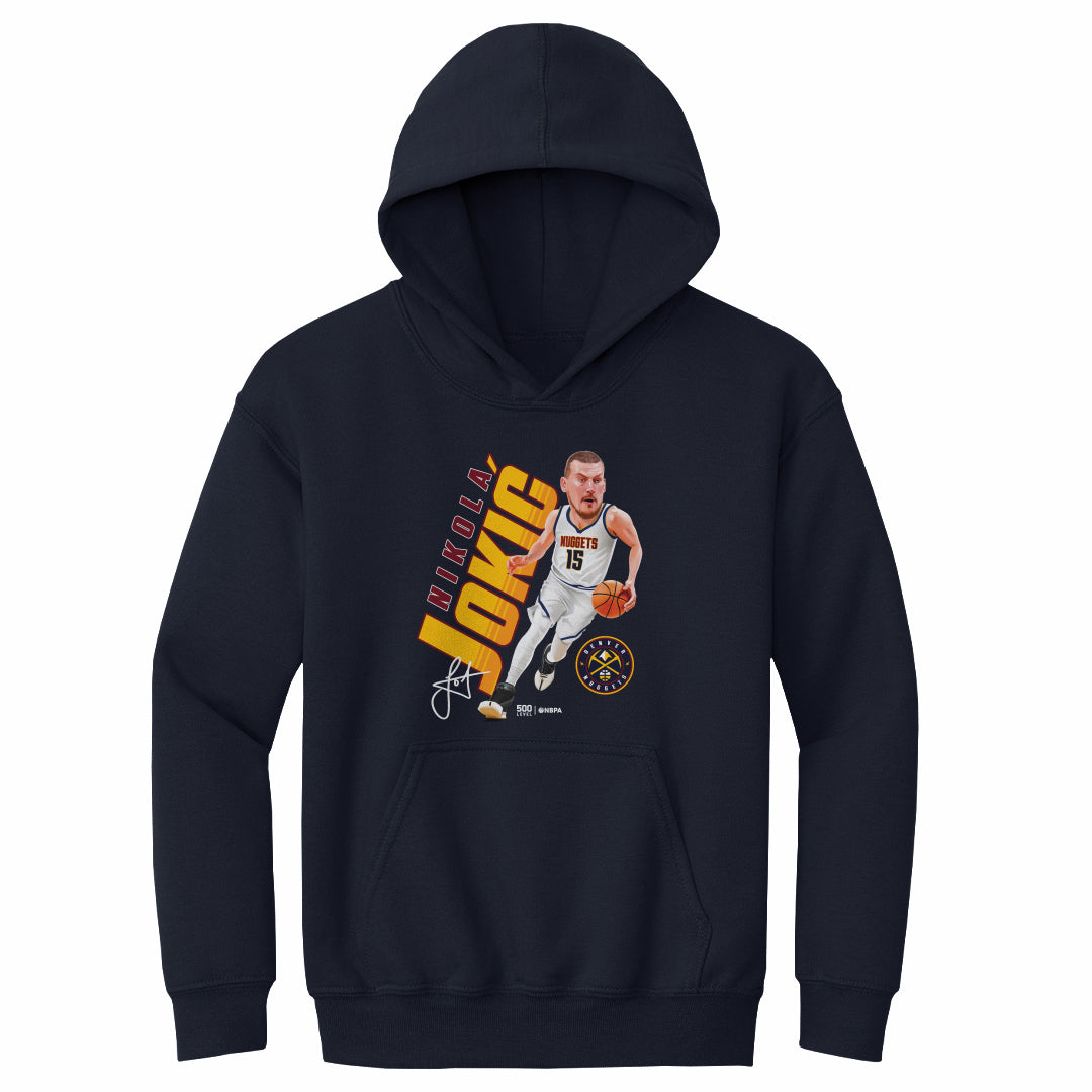 Nikola Jokic Denver Nuggets Caricature WHT