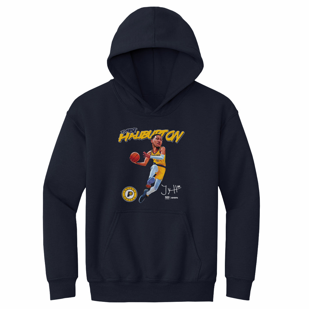 Tyrese Haliburton Indiana Pacers Caricature WHT