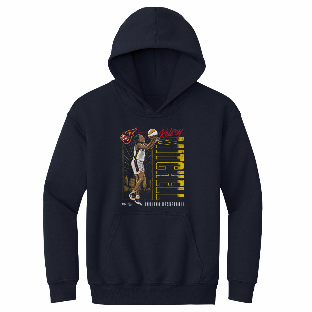Kelsey Mitchell Indiana Fever Vertical Name WHT