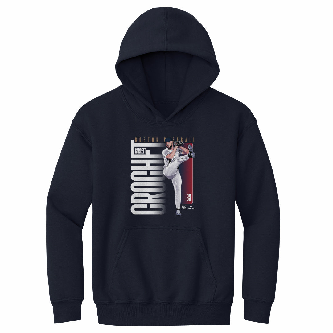 Garrett Crochet Boston Vertical Name WHT
