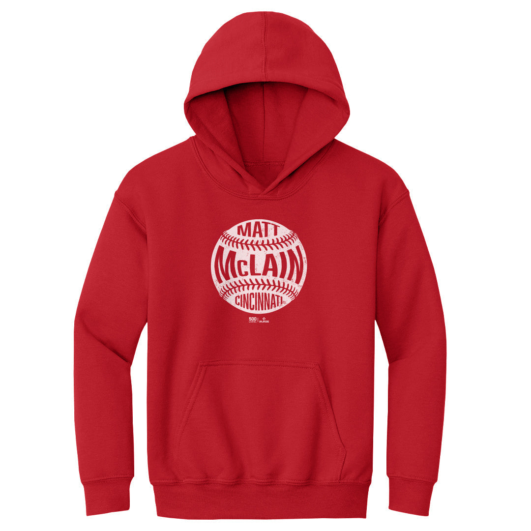 Matt McLain Cincinnati Vintage Baseball WHT
