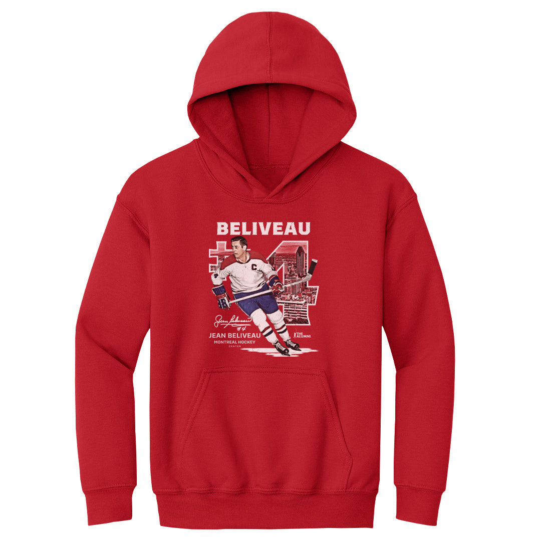 Jean Beliveau Montreal Throwback WHT