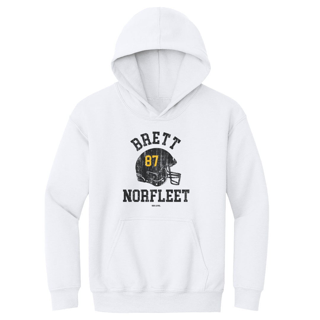 Brett Norfleet College Helmet Font