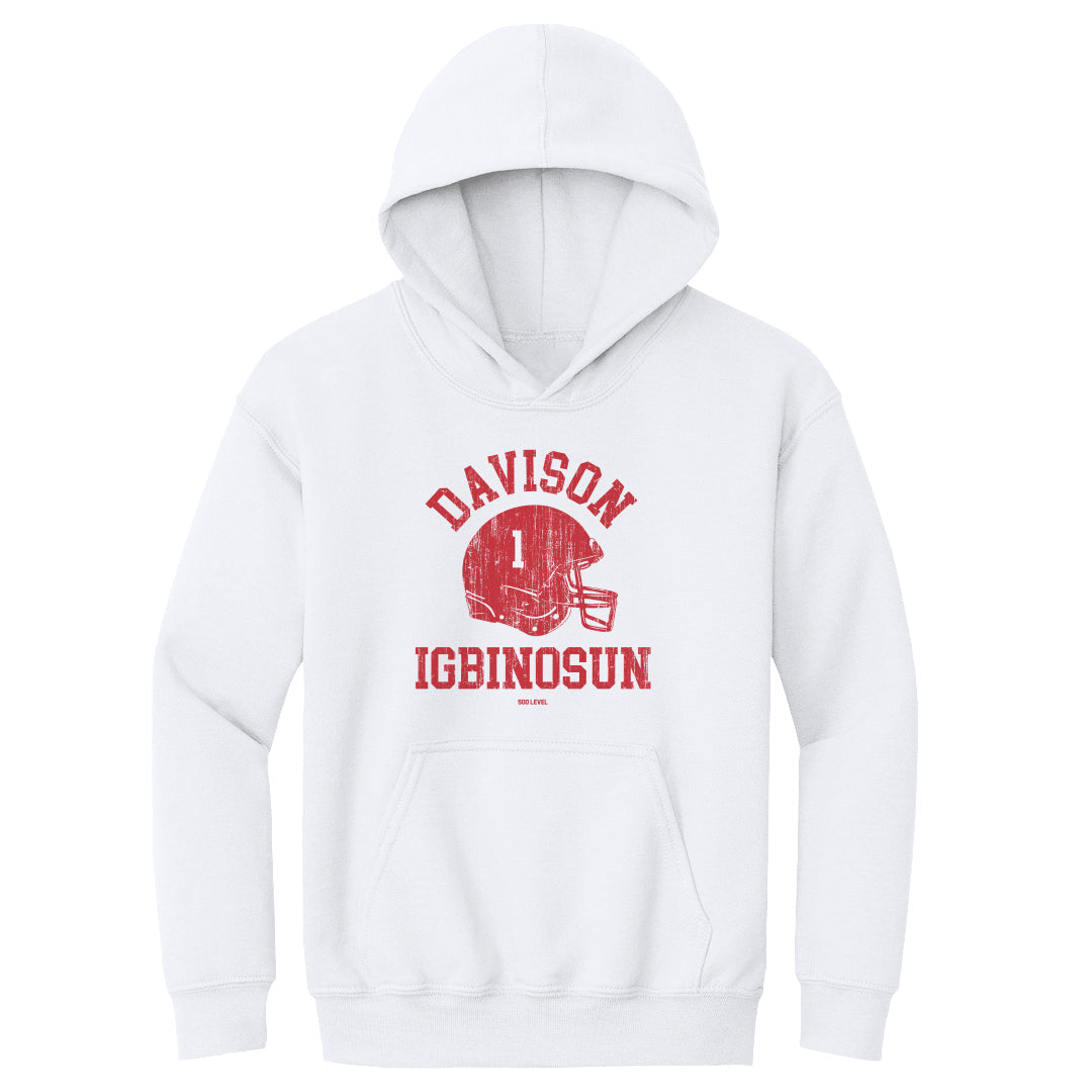 Davison Igbinosun College Helmet Font