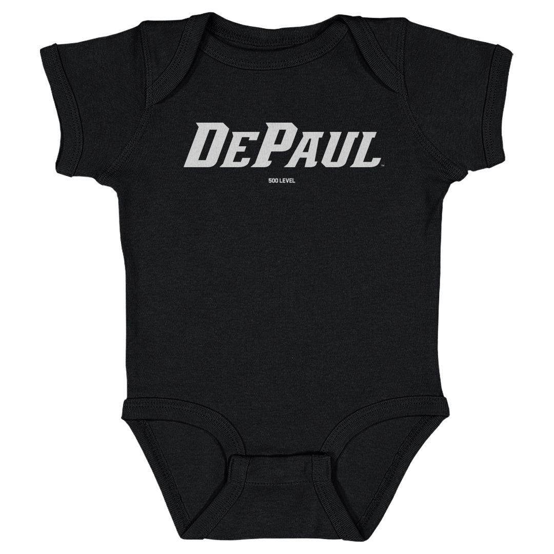 DePaul Blue Demons Wordmark White WHT