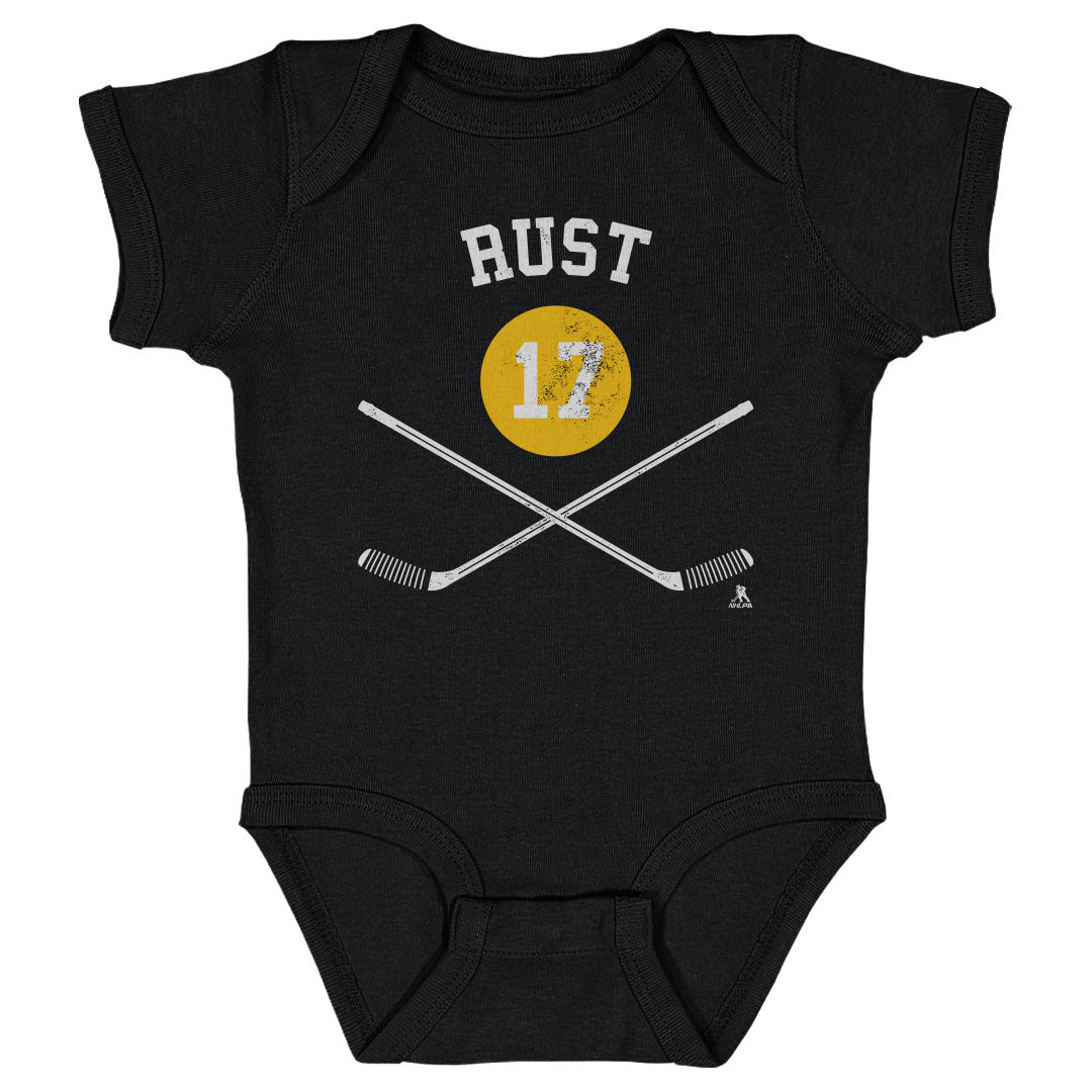 Bryan Rust Pittsburgh Sticks WHT