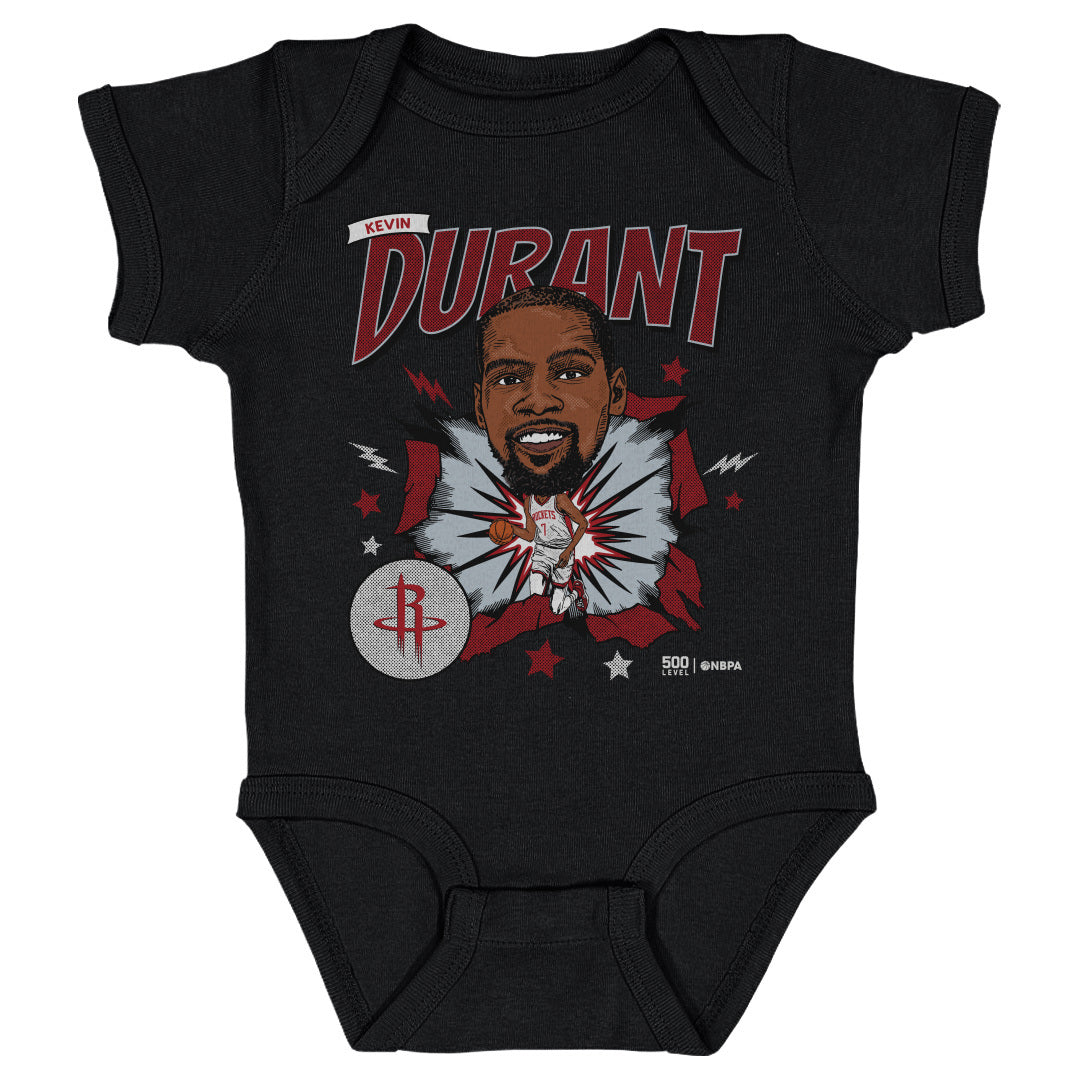 Kevin Durant Houston Rockets Caricature WHT