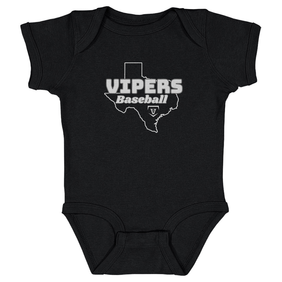 Vandegrift Crown Trio Baseball Texas Map WHT