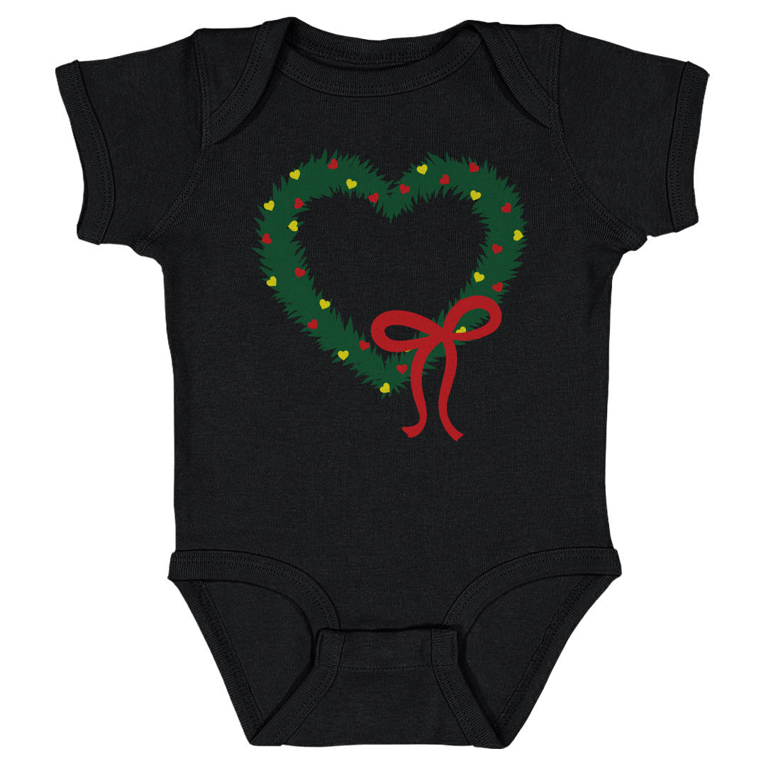 Christmas Heart Wreath WHT