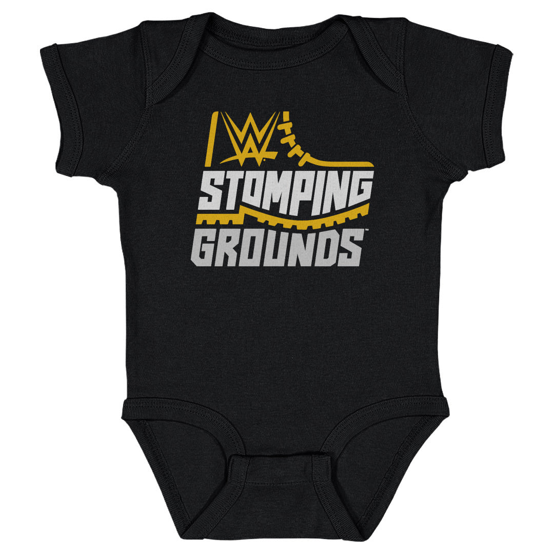 WWE Stomping Grounds Logo WHT