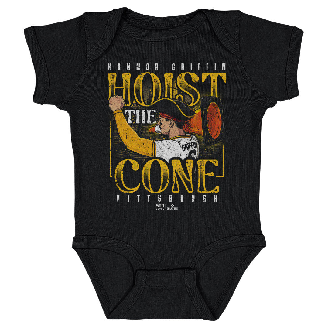 Konnor Griffin Pittsburgh Hoist The Cone WHT