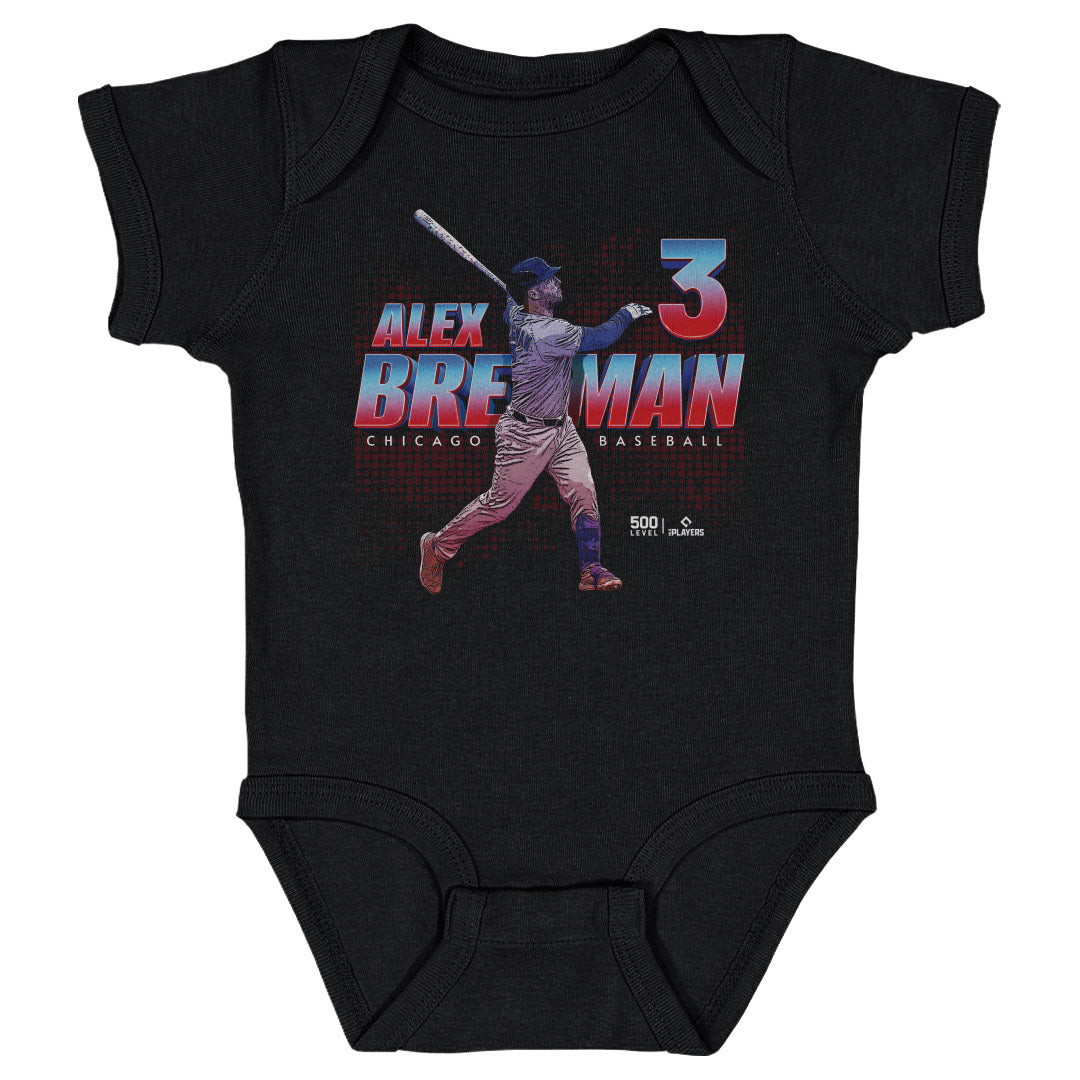 Alex Bregman Chicago C Swing WHT