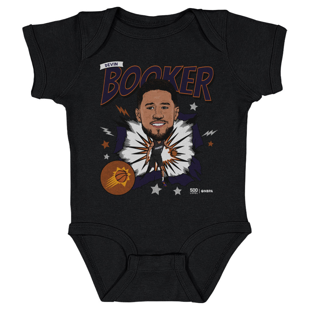 Devin Booker Phoenix Suns Caricature WHT