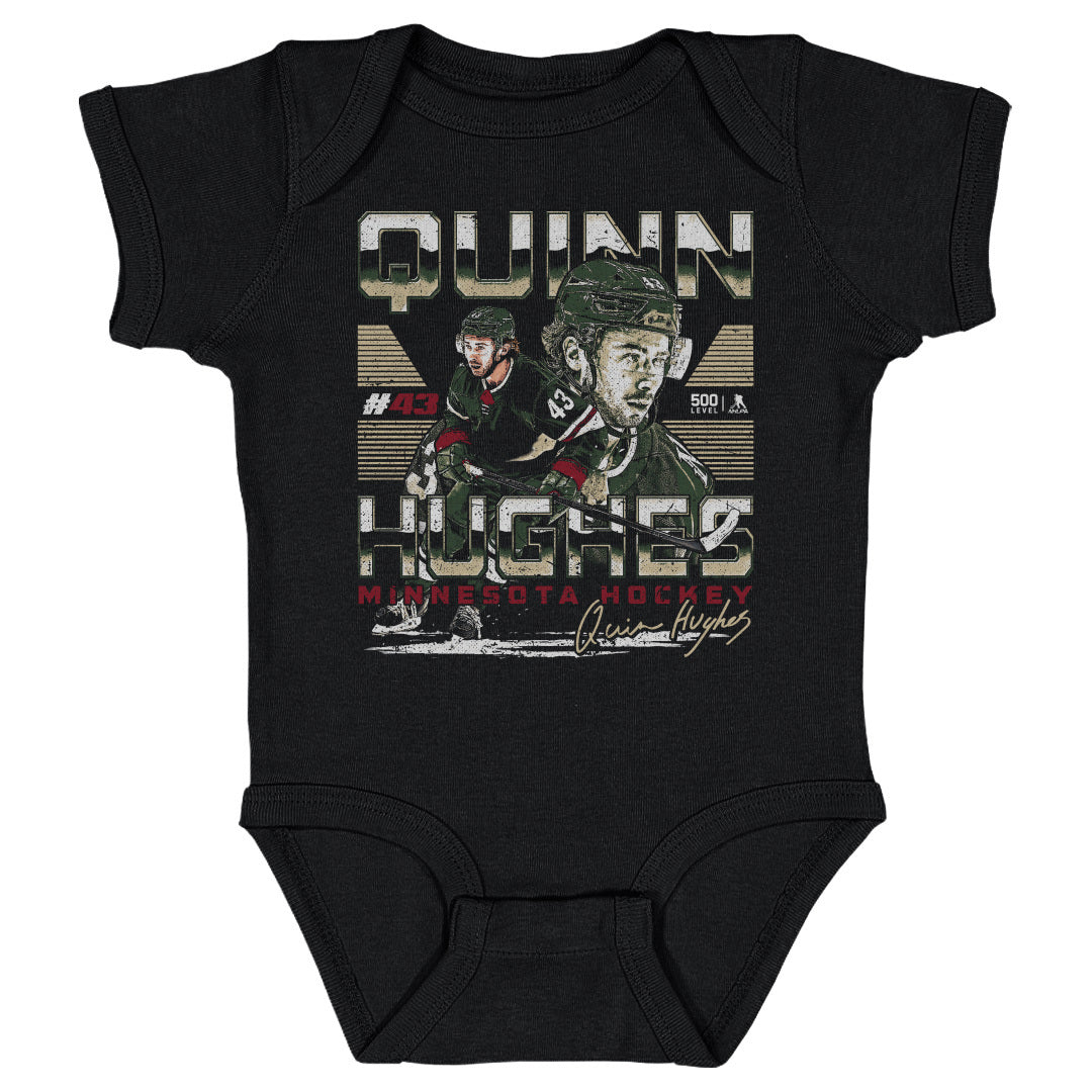 Quinn Hughes Minnesota Dual WHT