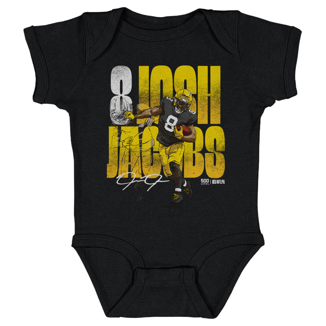 Josh Jacobs Green Bay Stiff Arm WHT