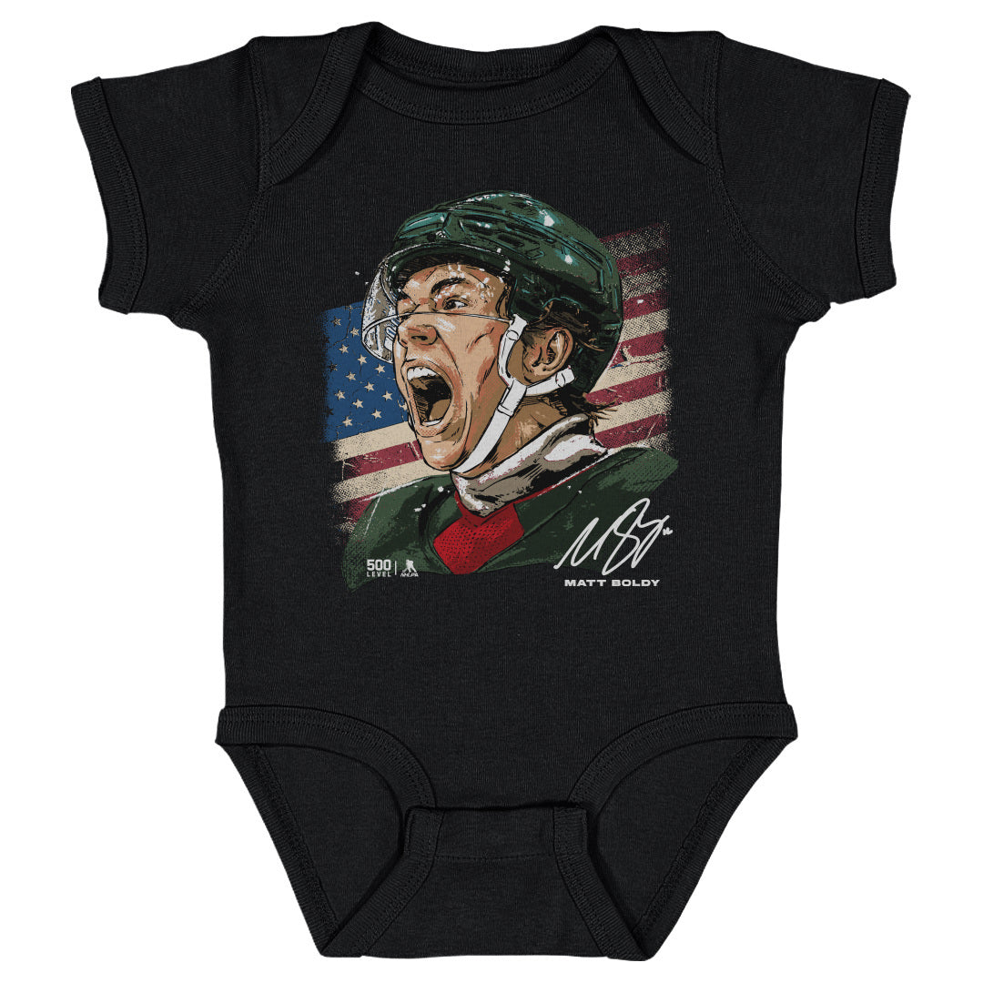 Matt Boldy Minnesota USA Portrait WHT