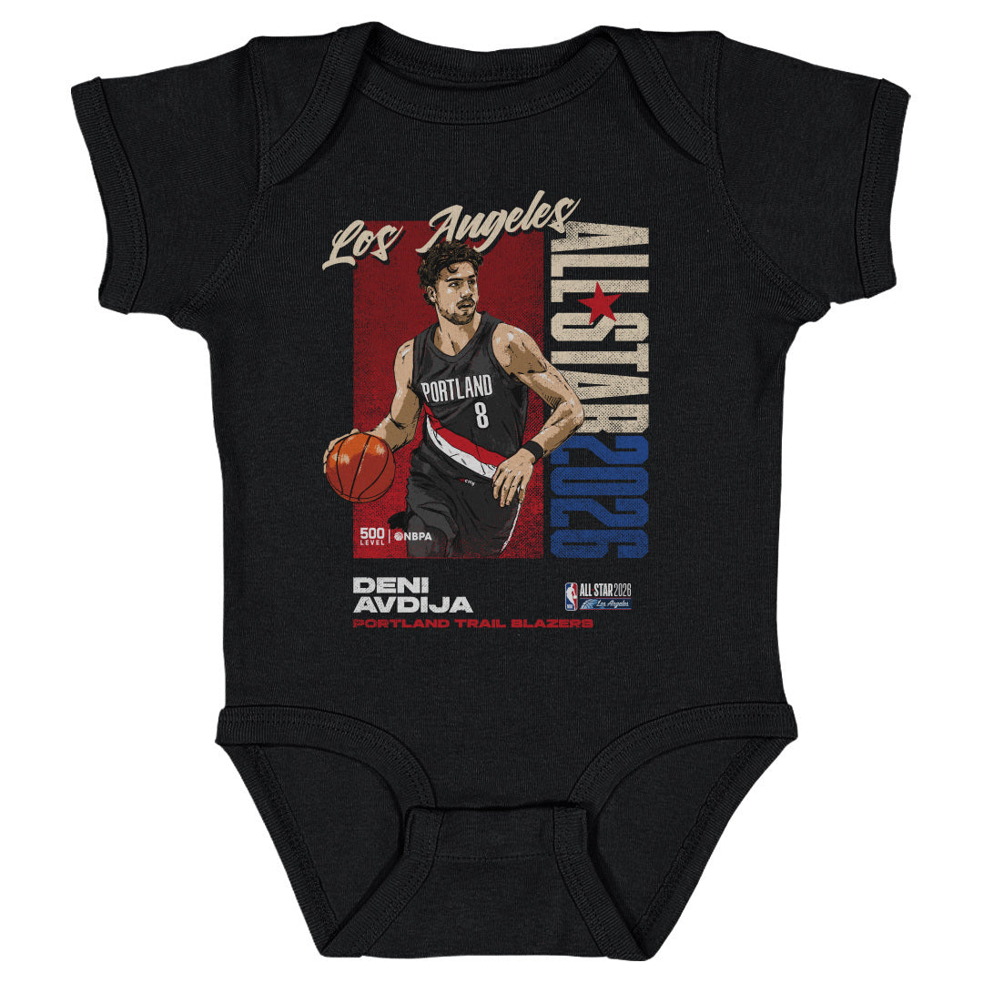 Deni Avdija Portland Trail Blazers 2026 NBA All-Star Vertical WHT