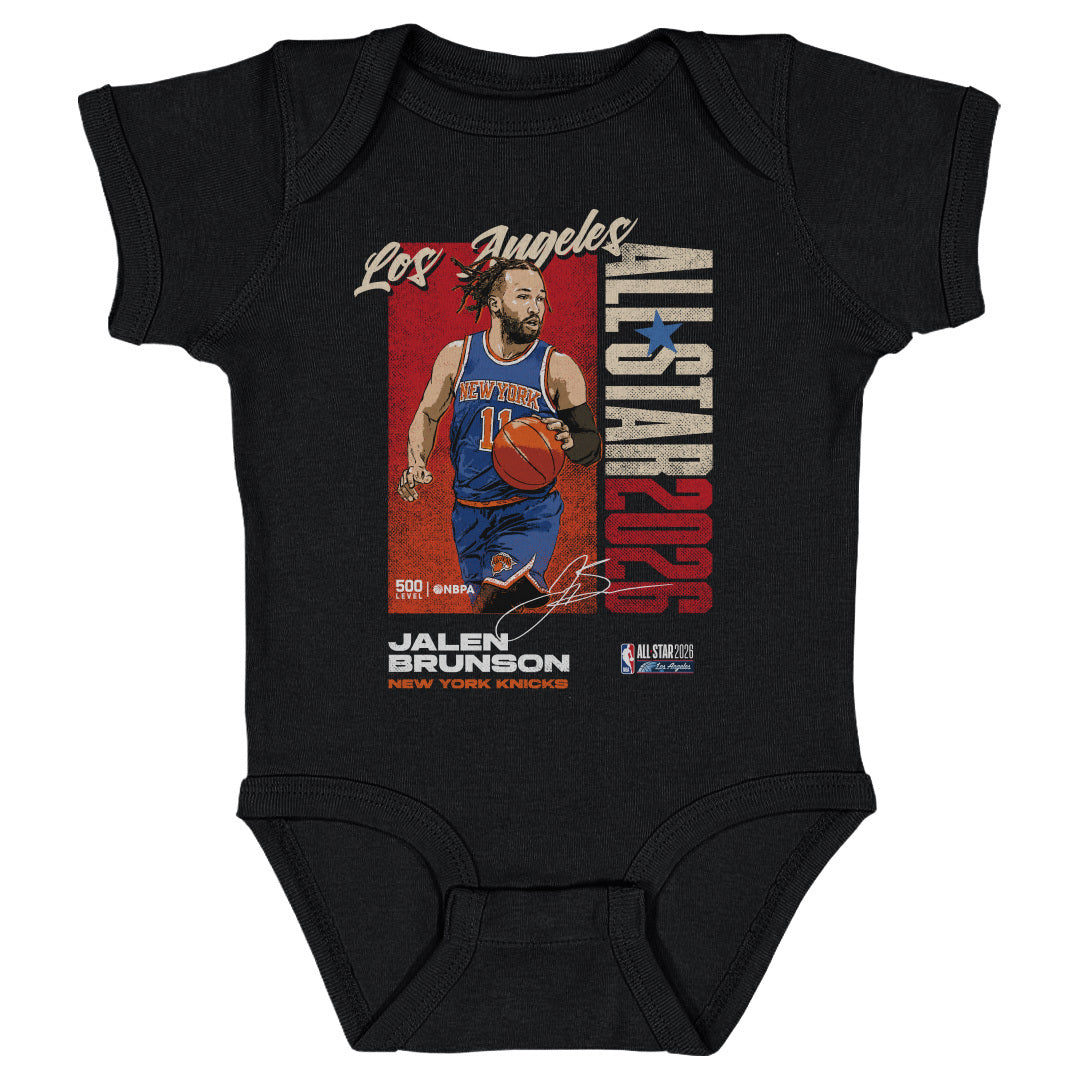 Jalen Brunson New York Knicks 2026 NBA All-Star Vertical WHT