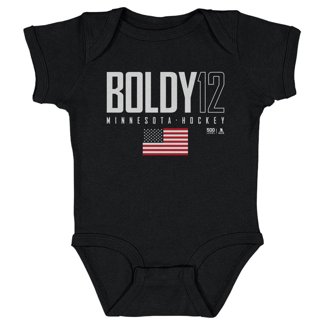 Matt Boldy Minnesota USA Elite WHT