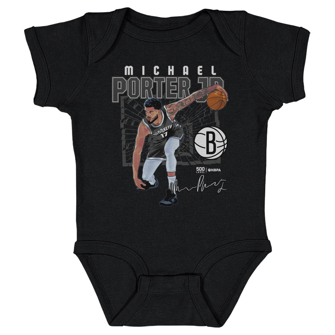 Michael Porter Jr. Brooklyn Nets Shattered WHT