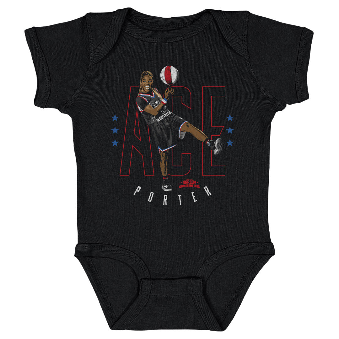 Ace Porter Harlem Globetrotters Outline WHT