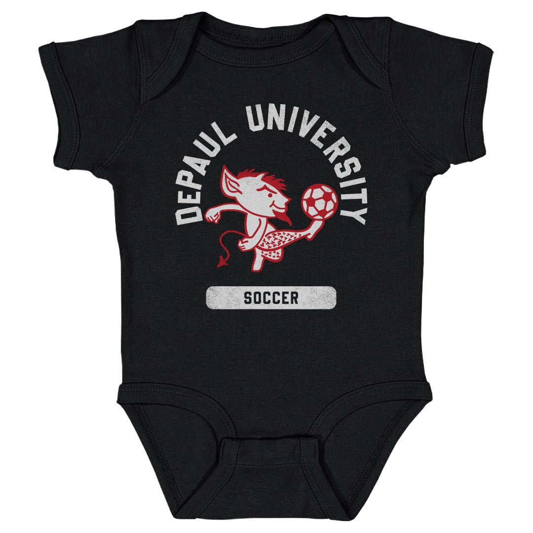 DePaul Blue Demons Mascot Soccer WHT